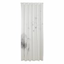 FLOW CURTAIN 180CM BLA WHI TEXTILE HELEMAAL