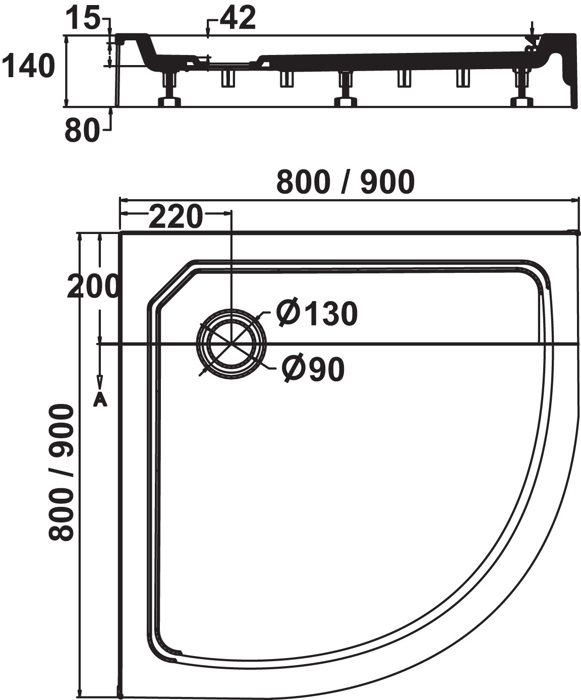 Fusion Opbouw kwartrond